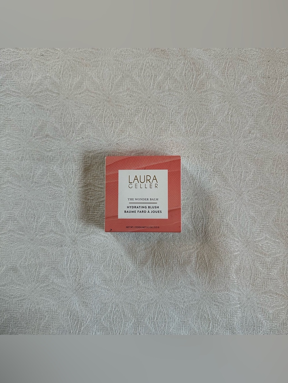 NEW Laura Geller The Wonder Balm Pinch Me Pink Cream Hydrating Blush Full size.